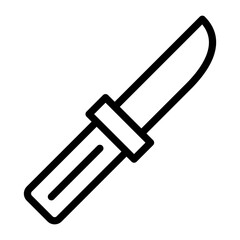 Knife Vector Design Icon Style