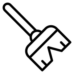 Mop Vector Design Icon Style