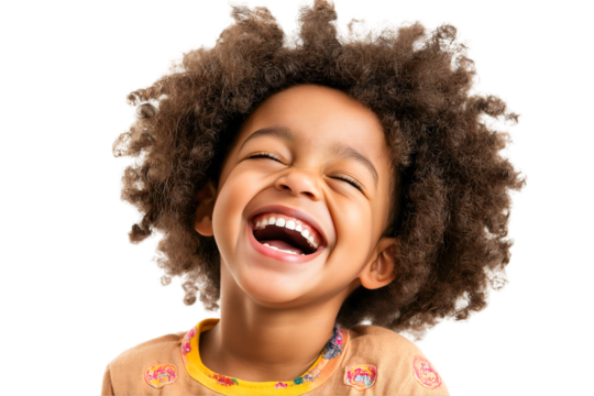 portrait of a smiling child png