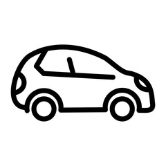 Smart Car Vector Design Icon Style