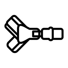 Safety Belt Vector Design Icon Style