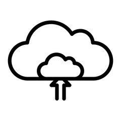 Cloud Vector Design Icon Style