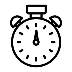 Timer Vector Design Icon Style