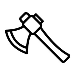 Axe Vector Design Icon Style