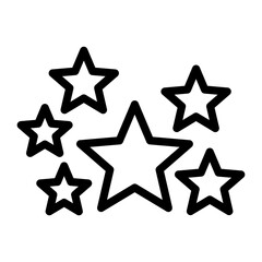 Obraz premium Stars Vector Design Icon Style
