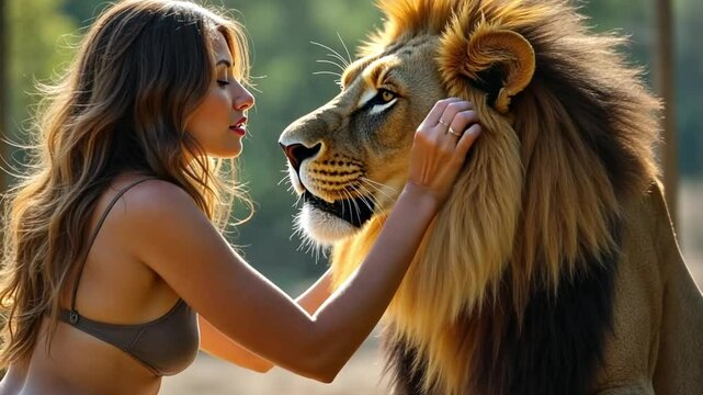 female zookeeper