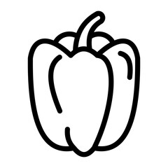 Paprika Vector Design Icon Style