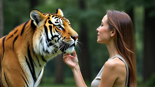 female zookeeper