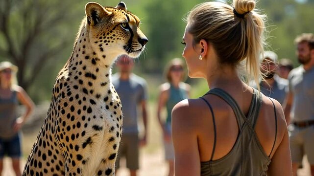 female zookeeper