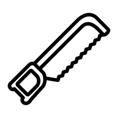 Hacksaw Vector Design Icon Style