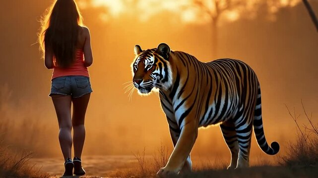 female zookeeper