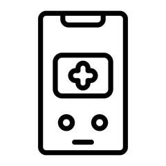 Smartphone Game Vector Design Icon Style