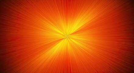 Obraz premium Fiery Abstract Background: A vibrant abstract backdrop with radiating lines of orange, yellow and red. Ideal for creating dynamic, energetic designs.