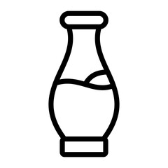 Vase Vector Design Icon Style