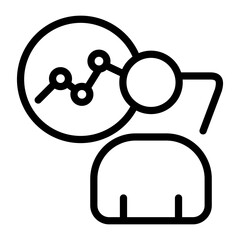 Analysis Vector Design Icon Style