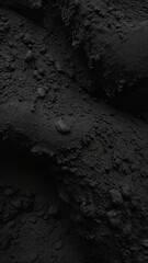Soft Texture Of Black Plaster
