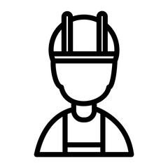 Oil Worker Vector Design Icon Style