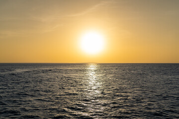 Golden Sunset Over Zanzibar’s Indian Ocean