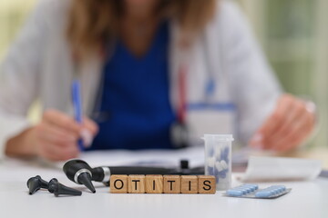 Emphasize the significance of addressing otitis using various medical tools to promote optimal ear...