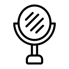 Mirror Vector Design Icon Style