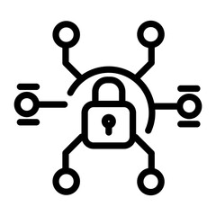 VPN Vector Design Icon Style