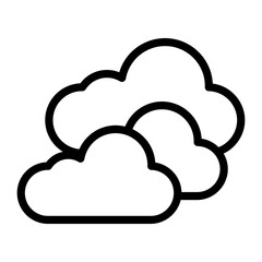 Cloud Locked Vector Design Icon Style