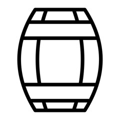 Barrel Vector Design Icon Style