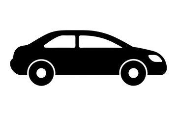 car isolated on white