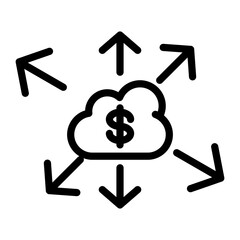 Crowdfunding Vector Design Icon Style