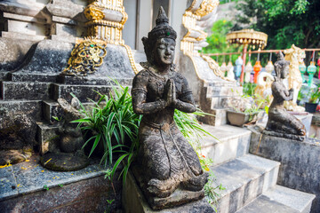 A guardian spirit statue at Pagoda