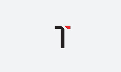T, TT, T Abstract Letters Logo Monogram