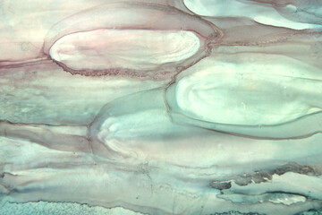 art background of streaks in pale green color
