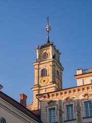 The spire of the Vilnius University tower