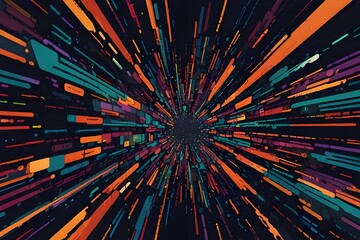 Retro background Generative AI


