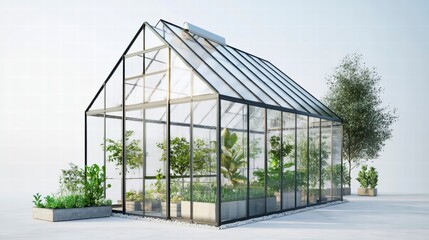 Obraz premium High-tech greenhouse 