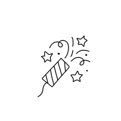 School Graduation line vector