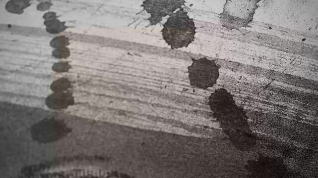  Brush doodle effect. Dust and scratches grunge texture. . High quality 4k footage