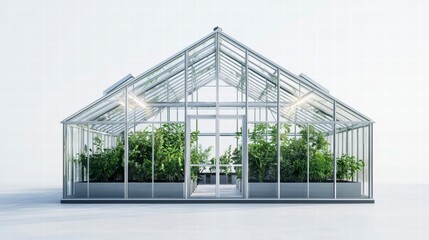 Innovative high-tech greenhouse
