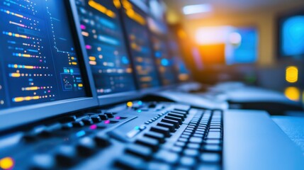 Server Management Tools with Natural Lighting