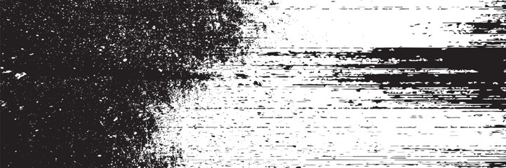 overlay line sketch with grunge effect. Vector line illustration of rough, dirty, rustic design. Vintage sketch grunge paper texture. Distressed vintage