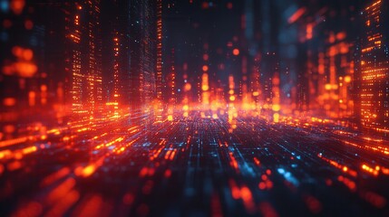 Fototapeta premium Intelligent ai insights revolutionizing efficiency in manufacturing decisions