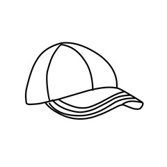 caps line art vector