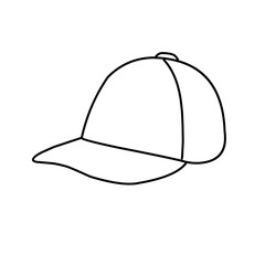 caps line art vector