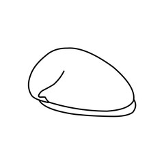 caps line art vector
