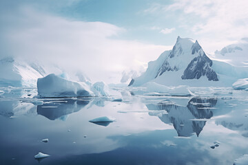 iceberg in polar regions