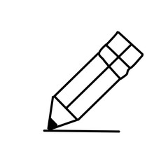 school line art vector