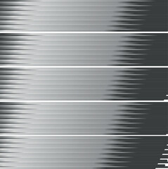 Obraz premium Striped metallic texture with distinct horizontal zones.