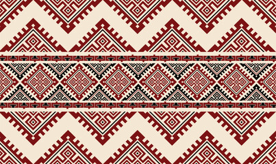 Geometric Pattern with Bold Colors and Intricate Designs