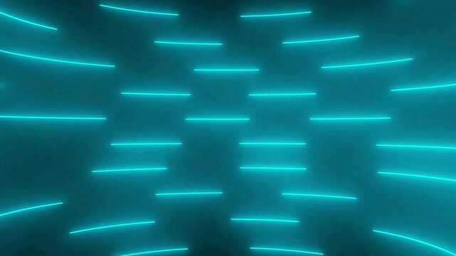 neon line glowing looping background animation