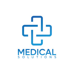 Health care medical logo vector design